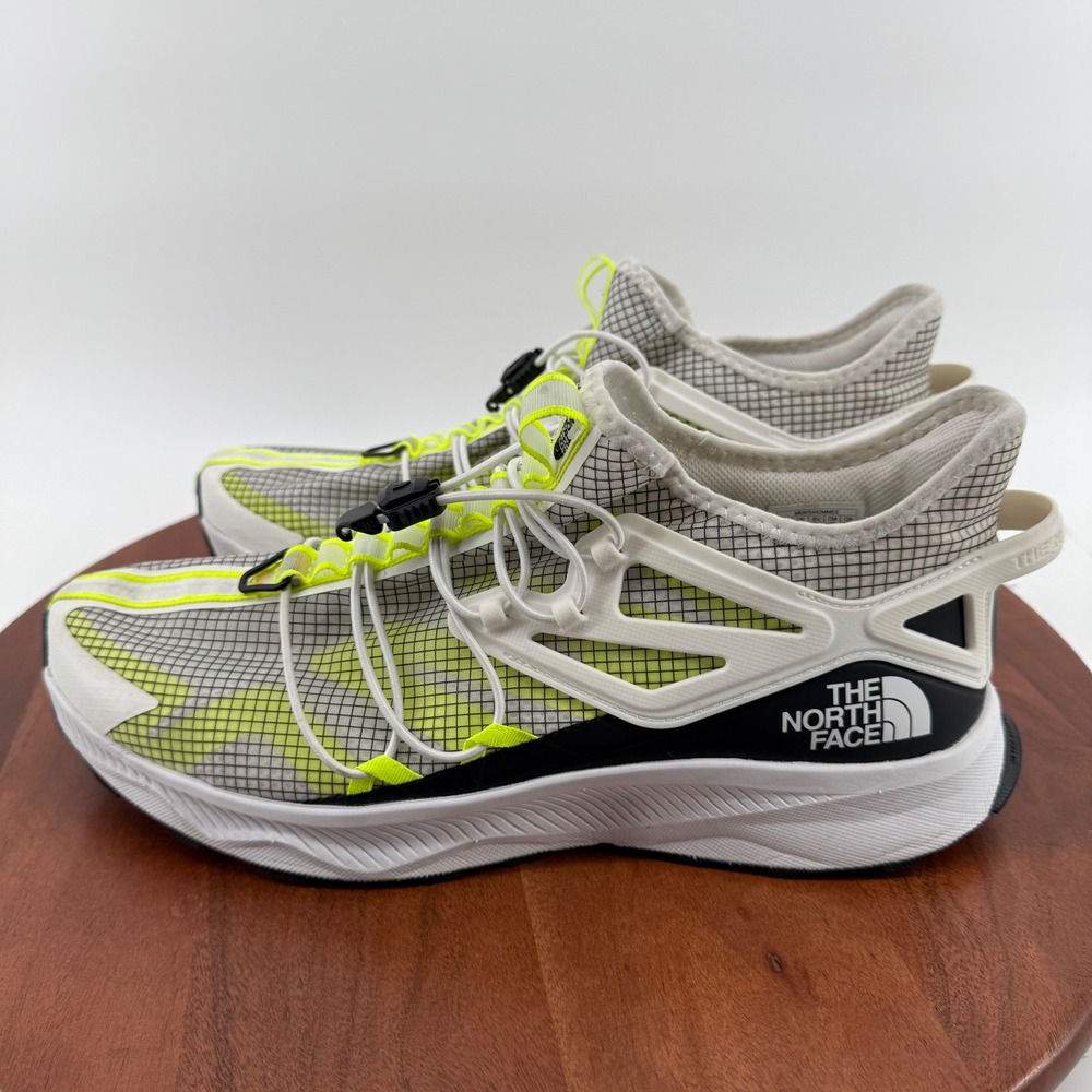 The North Face Oxeye Tech White/LED Yellow Trail Running Shoes NF0A7W5U Men's 12 - Picture 2 of 10